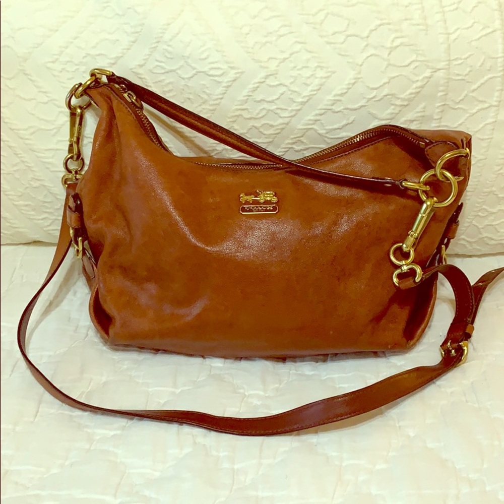 Leather Coach Bag